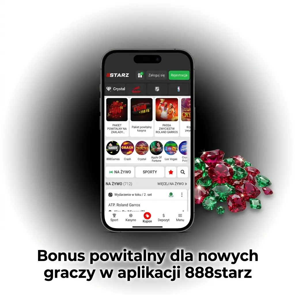 Bonus powitalny 888starz: do 6500 PLN + 150 darmowych obrotów lub 1700 PLN na zakłady sportowe