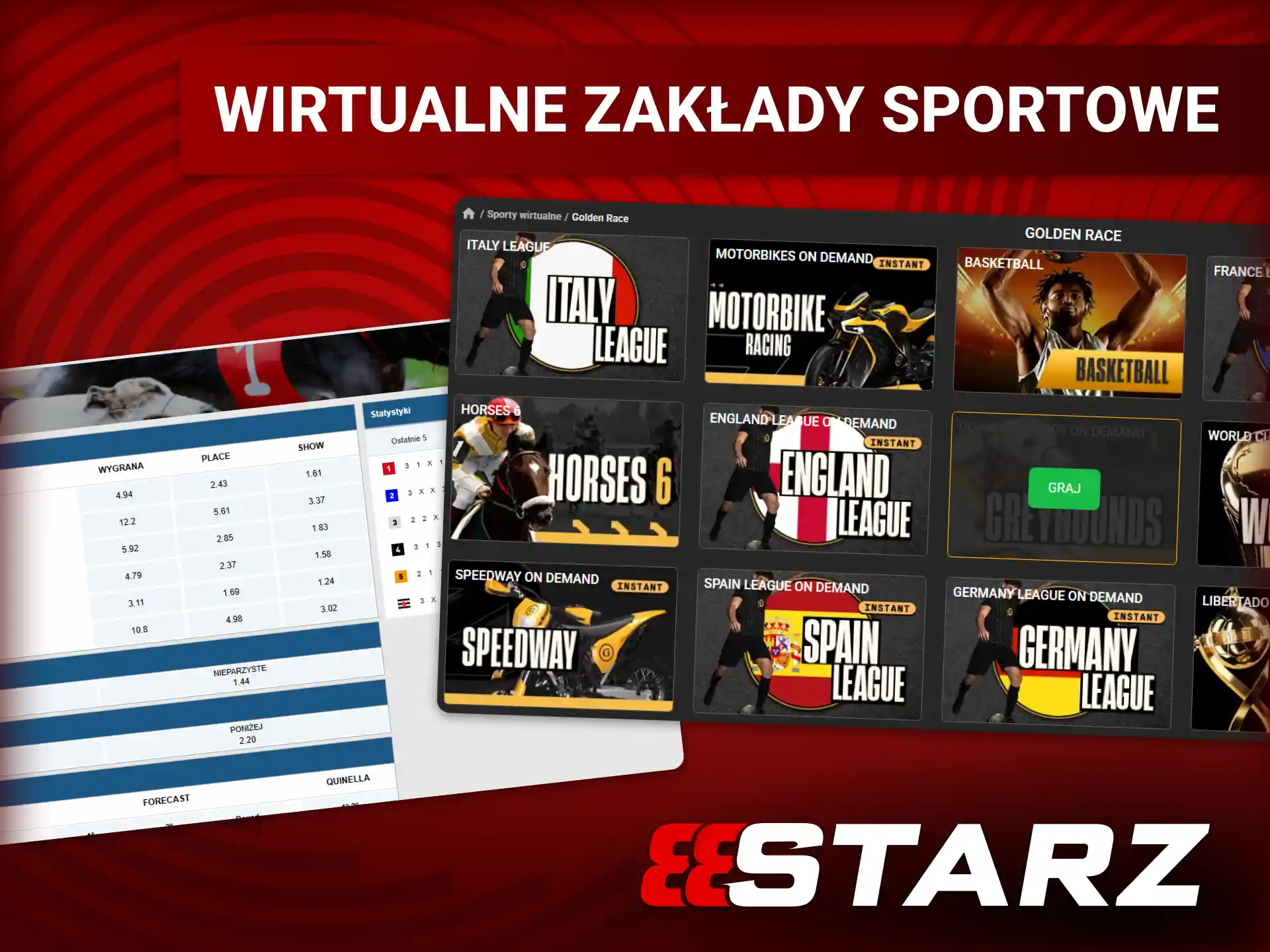 Wirtualne zakłady sportowe na 888starz – symulowane rozgrywki generowane komputerowo dostępne 24/7.
