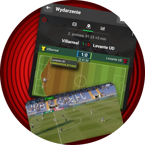 Oglądaj darmowe transmisje wydarzeń sportowych w 888starz oficjalnej aplikacji mobilnej.