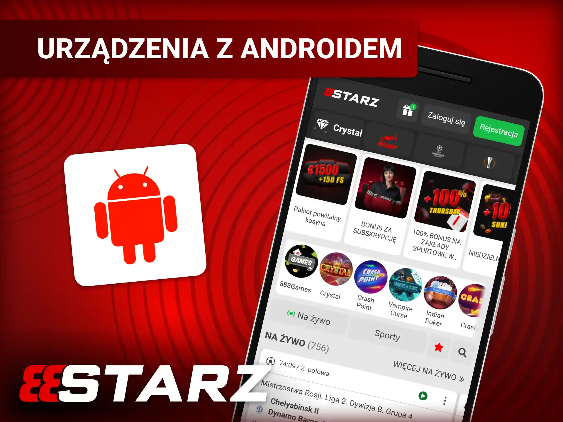 Sprawdź listę kompatybilnych smartfonów z systemem 888starz oficjalnej aplikacji mobilnej.
